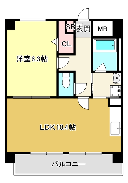 瑞光セレニテの間取り