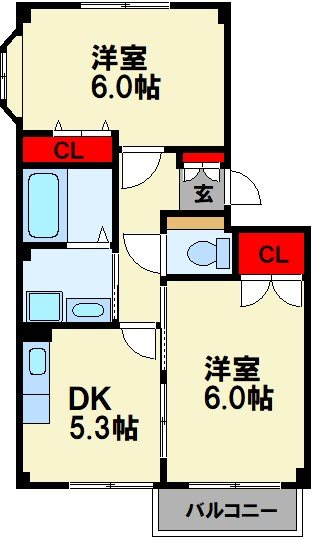 ハーモニーパークの間取り