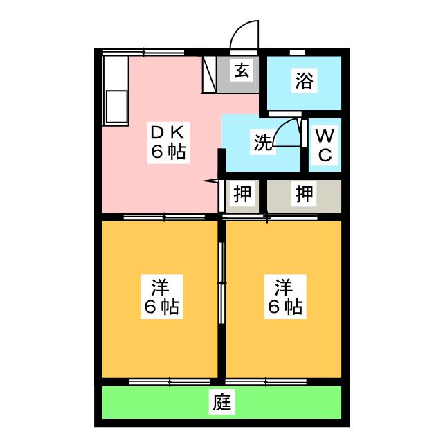 サンシティＶＡＬＩＯIIの間取り