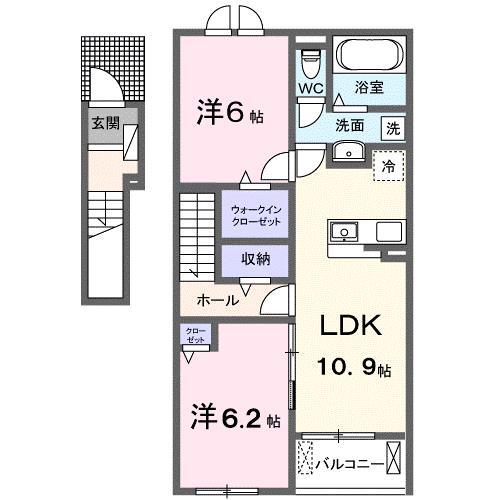 ラピスラズリ　IIの間取り