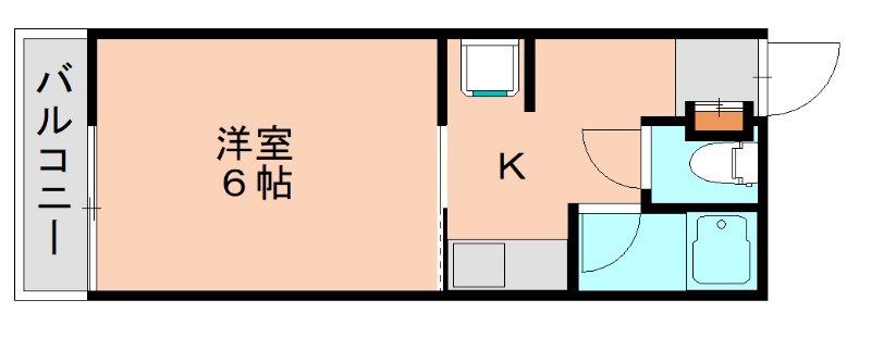 糟屋郡篠栗町中央のマンションの間取り