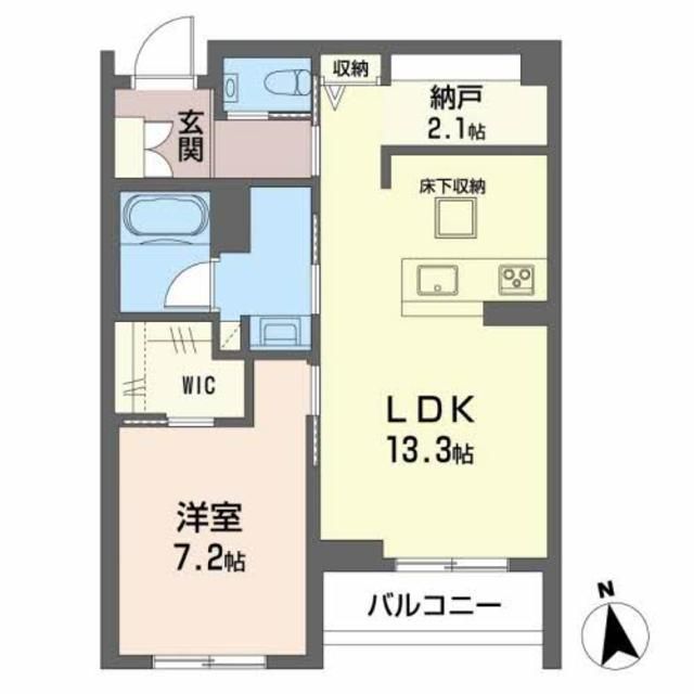 富岳五橋の間取り