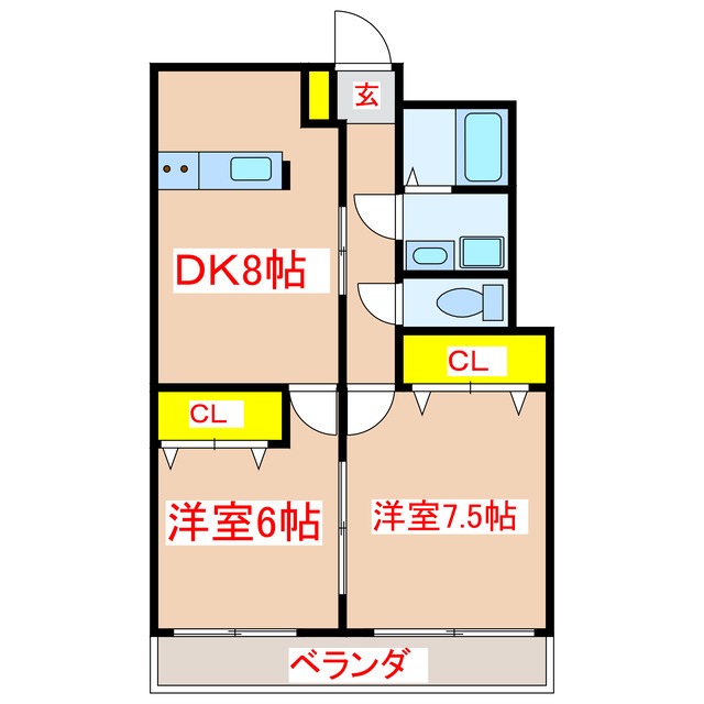 ＴＲＥＳＯＲの間取り