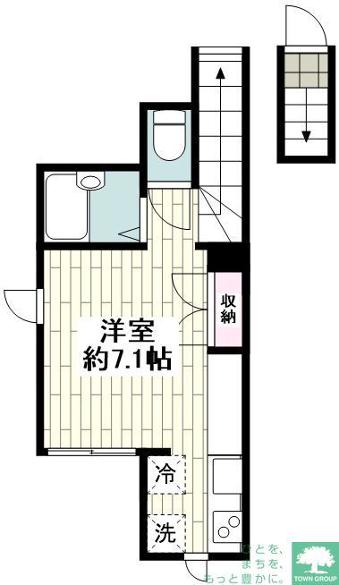 【大田区田園調布本町のマンションの間取り】