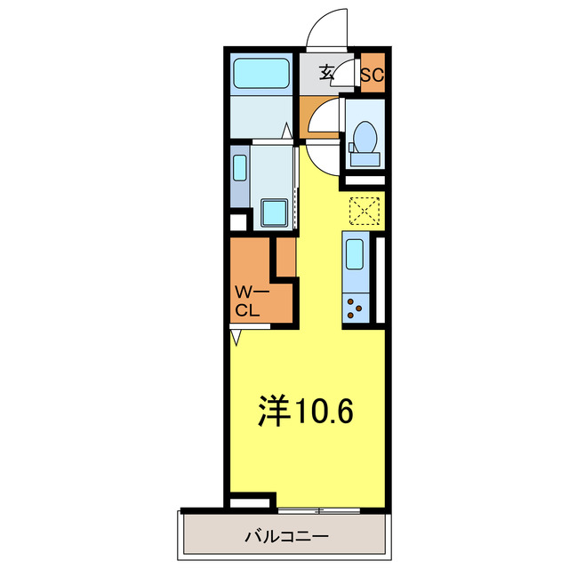 (仮)Ｄ-ＲＯＯＭ刈谷市中山町２丁目１番２の間取り