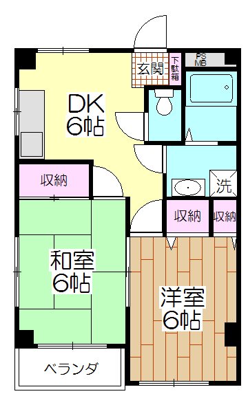 ネット第78ビルの間取り