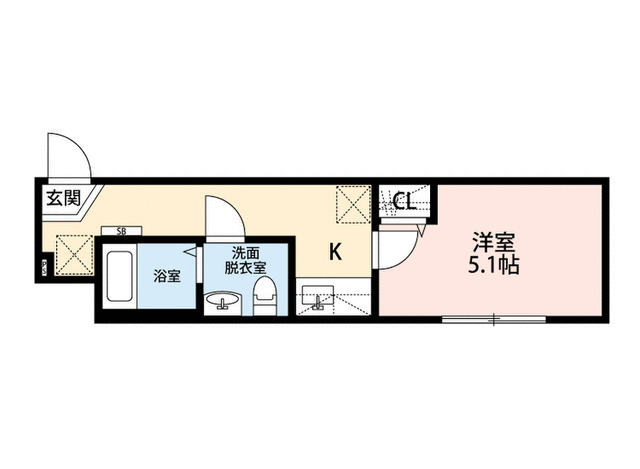 ブラン堀切菖蒲園の間取り