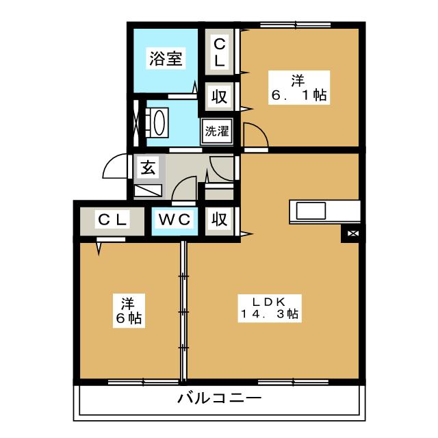 ステラ　ルーチェの間取り