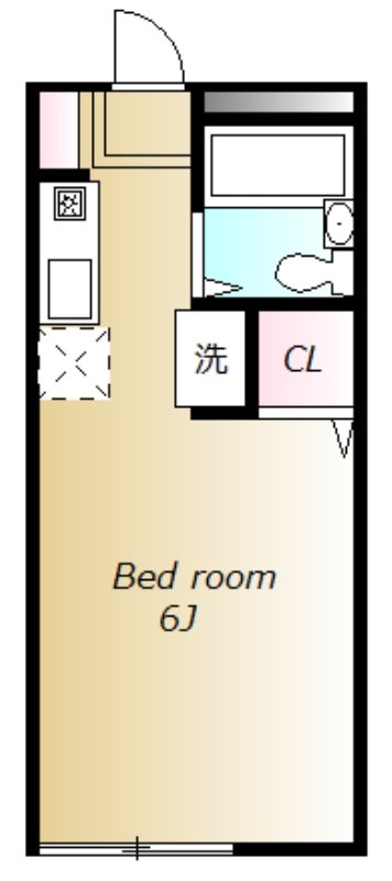 プレジールの間取り