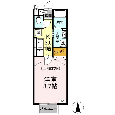 プレステージ小田原の間取り