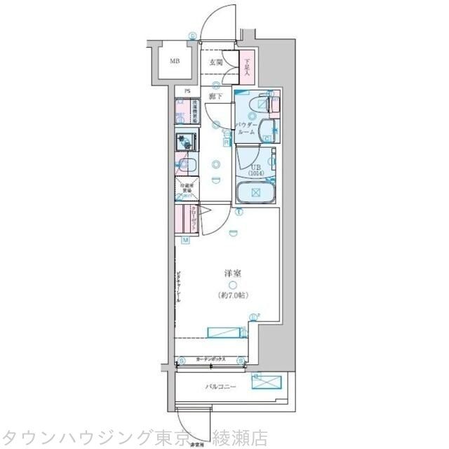 ジェノヴィア金町の間取り