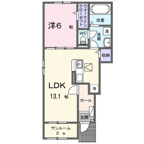 【大船渡市赤崎町字佐野新築の間取り】