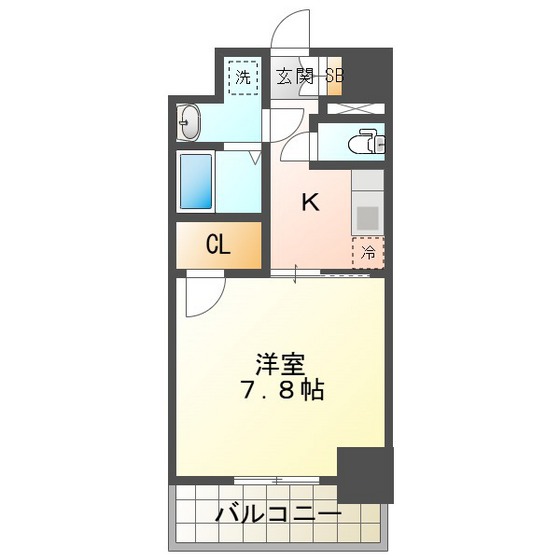 Ｓ‐ＲＥＳＩＤＥＮＣＥ四日市安島ａｌｏｇｇｉｏの間取り