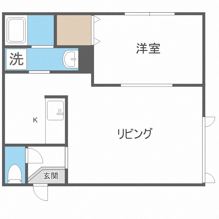 カーサトリームＩＩの間取り