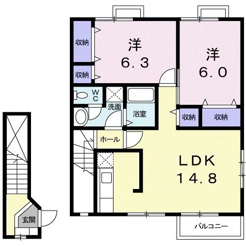 エアリーの間取り