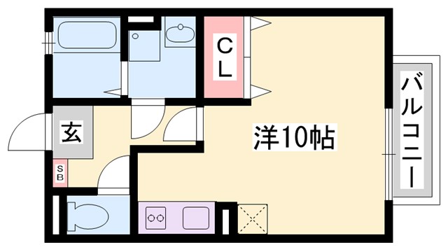 アネックス天満の間取り