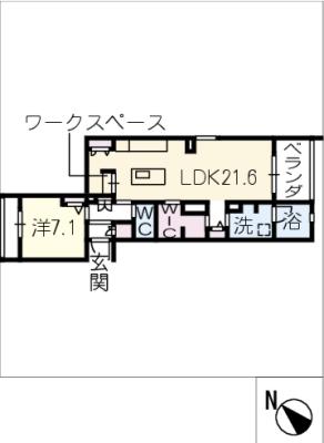 ユートレア　Ｓ棟の間取り