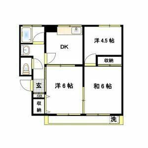 鶴ヶ島市大字下新田のマンションの間取り