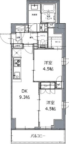 レジディア白金高輪IIの間取り