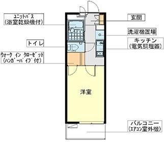 レオパレスマイムの間取り