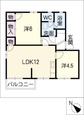 アジサイＢ・Ｃ棟の間取り