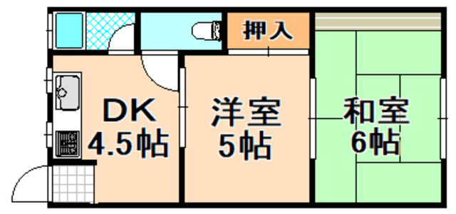 三輪ハイムの間取り