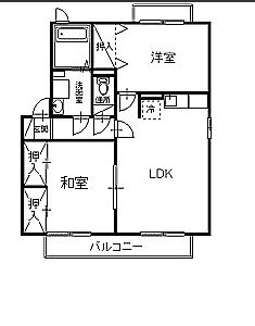 ハイカムール根城の間取り