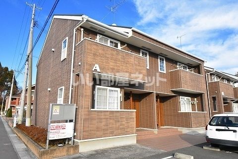 田村市船引町船引のアパートの建物外観