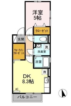 ラ　スュード　ソレーユの間取り