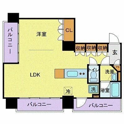 フロリスオーランティウム3の間取り写真