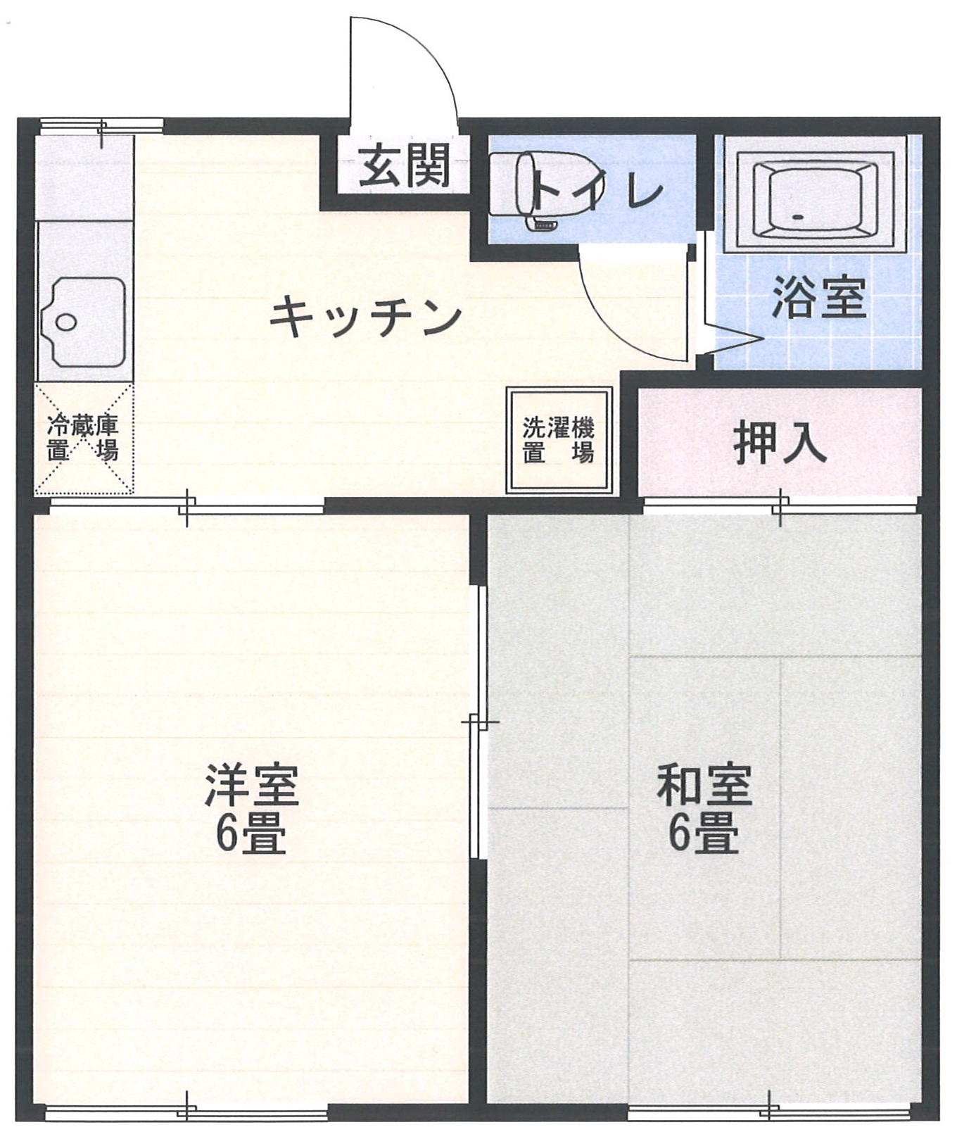 コーポ高須A_間取り_0