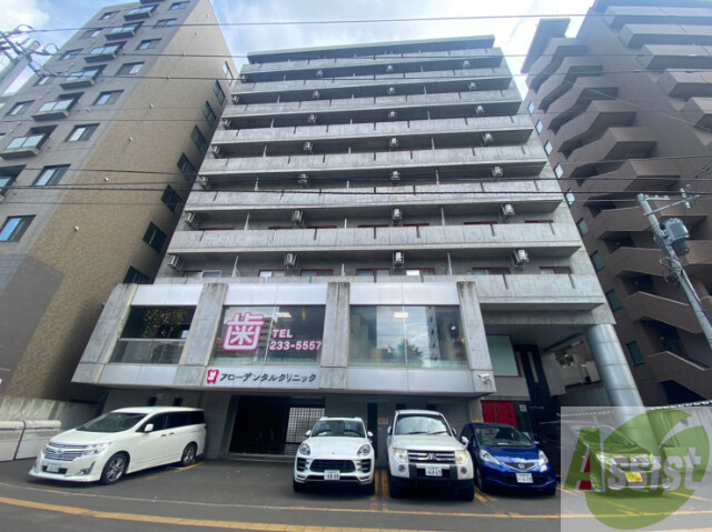 建物外観　札幌市中央区東「アルファスクエア大通東３」