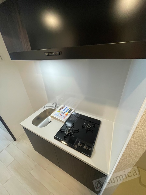 キッチン　２口システムキッチンでお料理楽しく♪♪