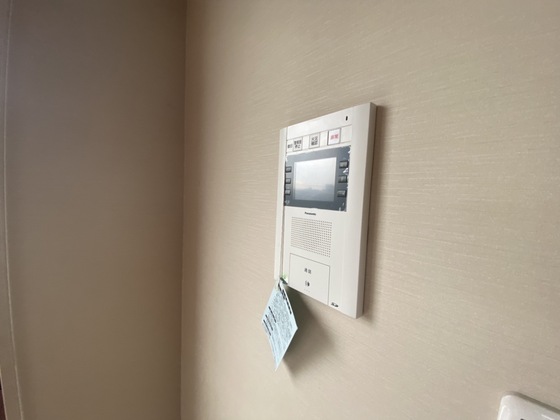 セキュリティ　※別部屋の写真です