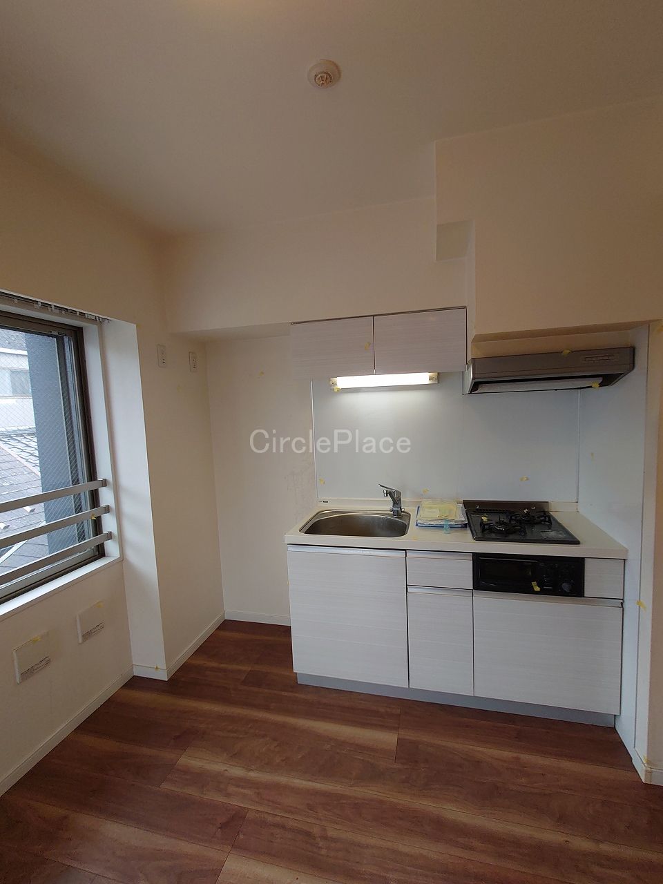 キッチン　2口ガスシステムキッチン・グリル付き