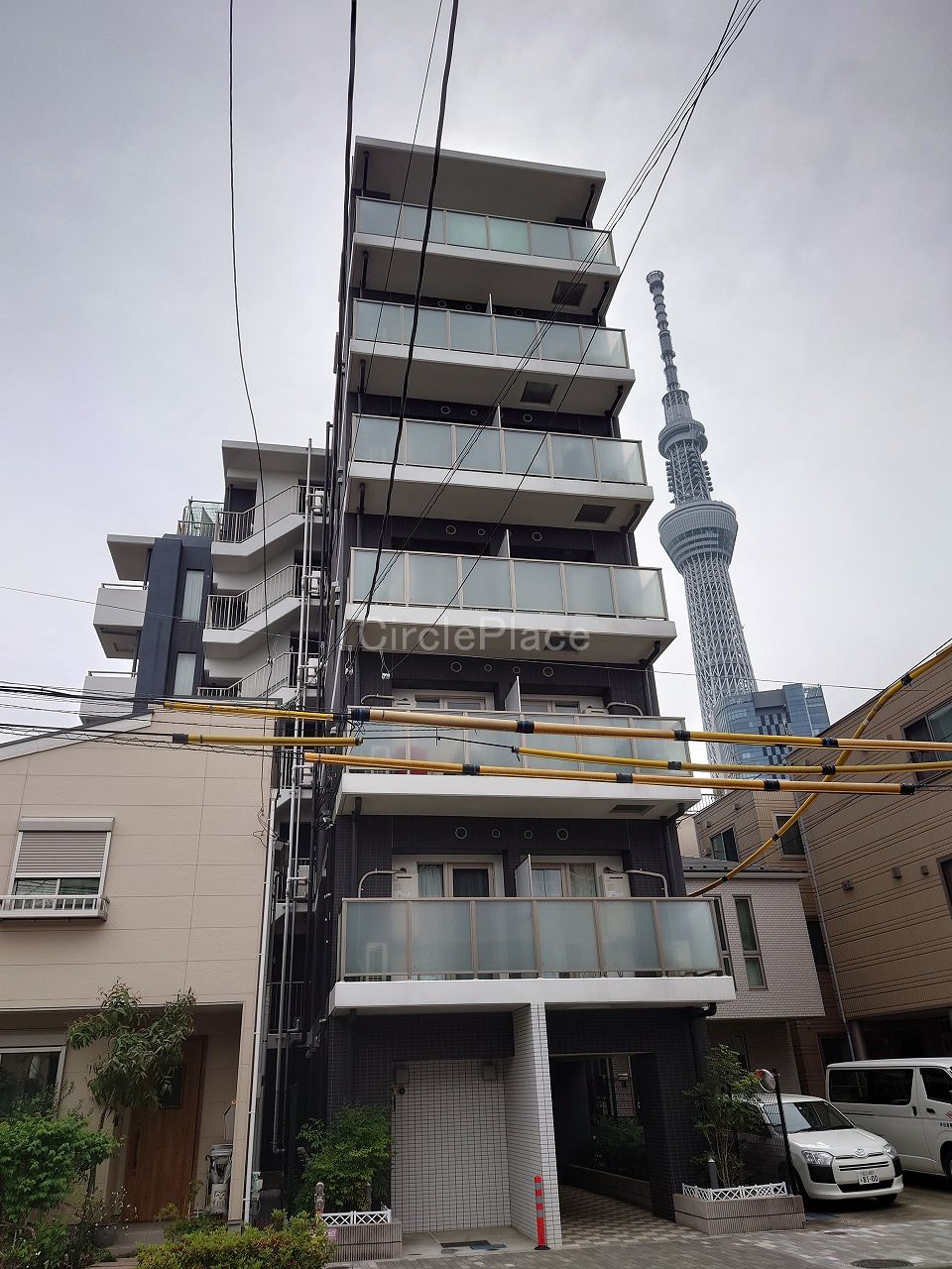 建物外観　分譲賃貸マンション