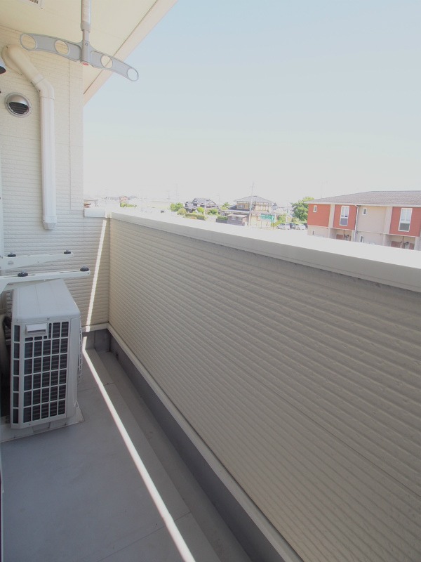 バルコニー　※反転タイプのお部屋