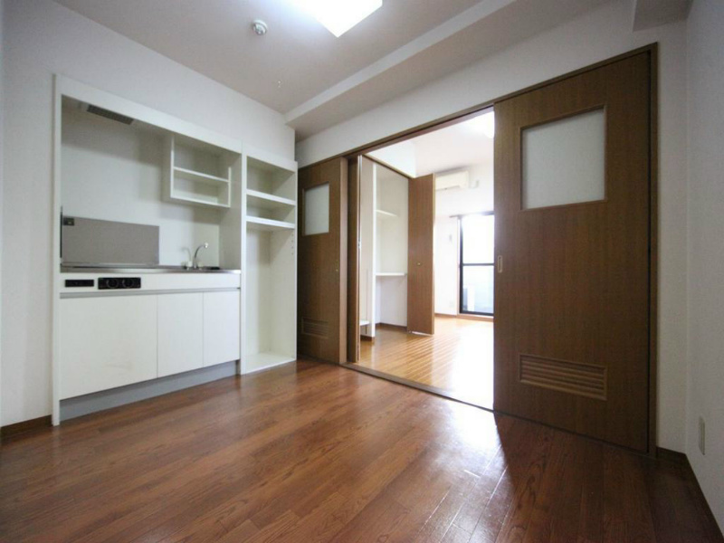 居室・リビング　ＤＫ5.5帖　キッチン（2口電気コンロ）