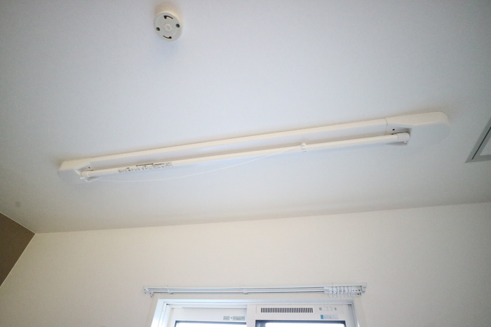 その他設備　室内物干し