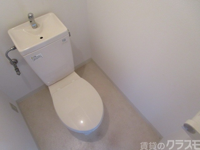 トイレ　トイレも綺麗にお使いいただけます。