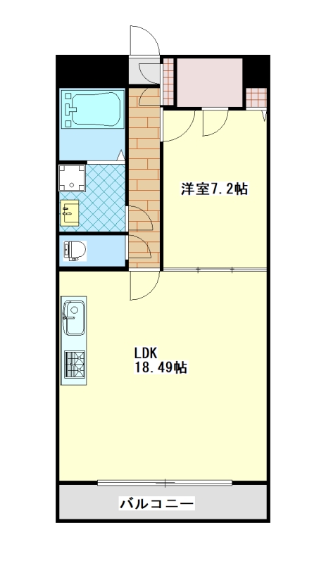 CASA GRAN鹿児島の間取り写真