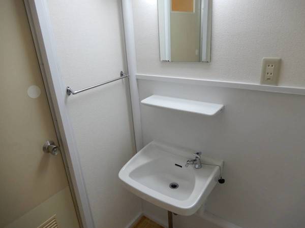 洗面設備　ビレッジハウスの同一物件・同一タイプの間取りの写真です