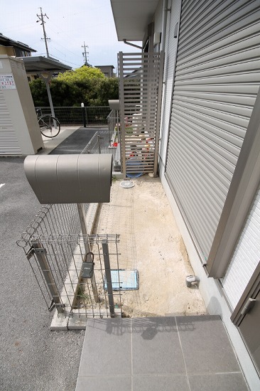庭　お庭の付いた物件です