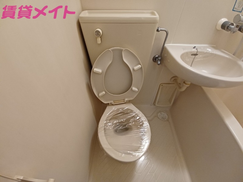 トイレ　同物件別室反転写真