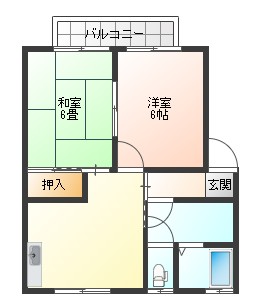 ニューシティ神町1の間取り写真