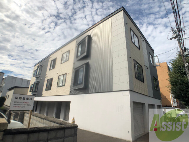 建物外観　札幌市東区北２３条東「グランデ２３」