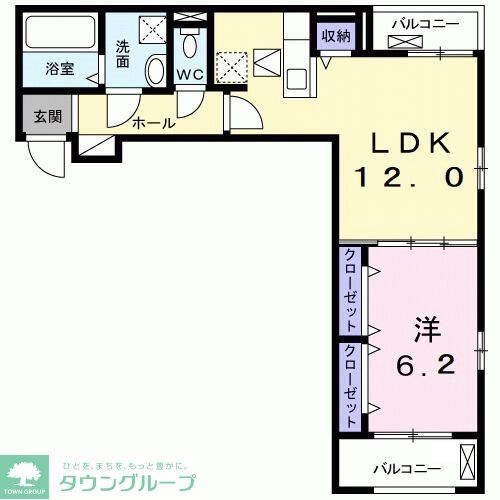 フォーチュンパークの間取り写真