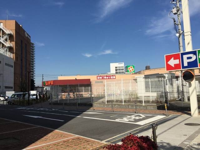 スーパー　ライフ大淀中店（スーパー）まで409m