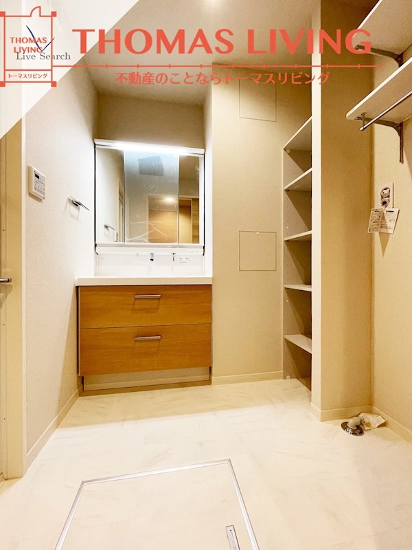 洗面設備　※建築中のため、同シリーズの写真をご参照ください。