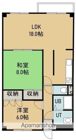 ロクゴーリーブル梁川の間取り写真